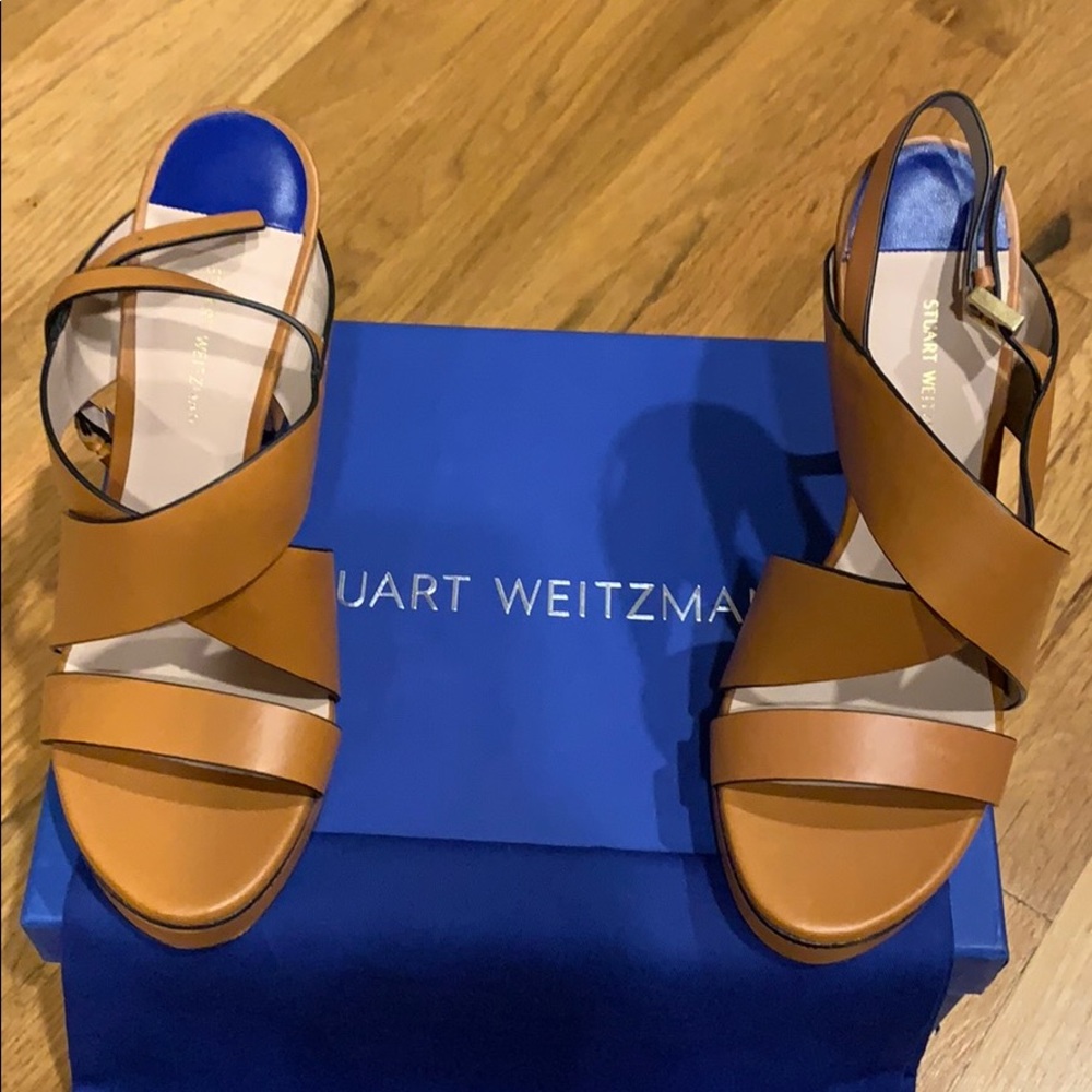 Stuart Weitzman Tan Heels